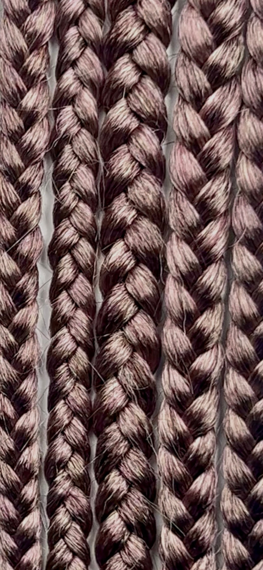 DIAMANT ROSE | Mèches Kanekalon personnalisées