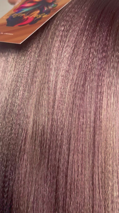 DIAMANT ROSE | Mèches Kanekalon personnalisées