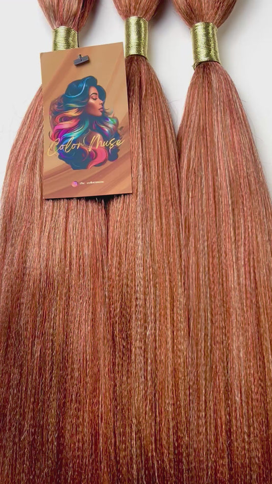 TERRACOTA | Mèches Kanekalon personnalisées