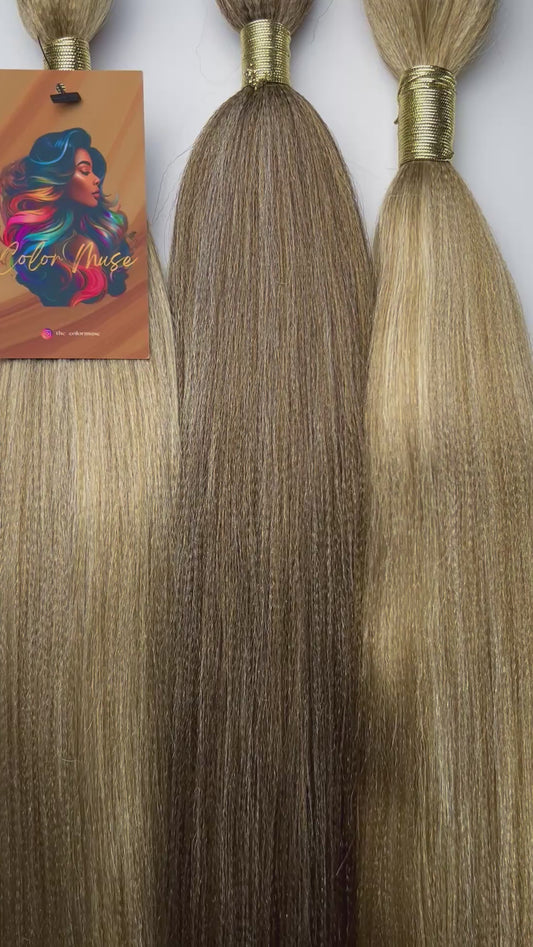 PACK 01 | Blondie & Olympe, mèches kanekalon personnalisées